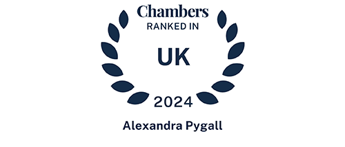 Alexandra Pygall - Ranked in Chambers UK 2024